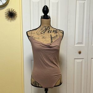 Abercrombie & Fitch tan body suit
